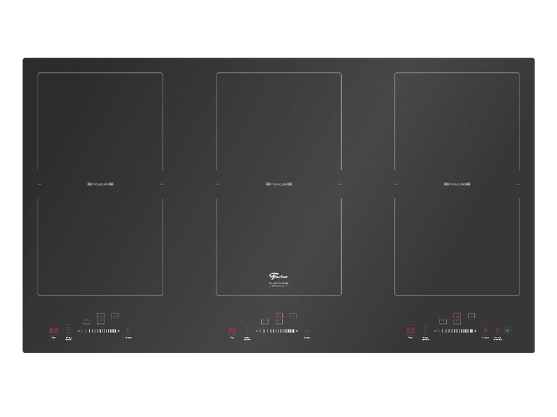 Cooktop 6Q Smartzone Indução Platinium Ebony C/ Booster