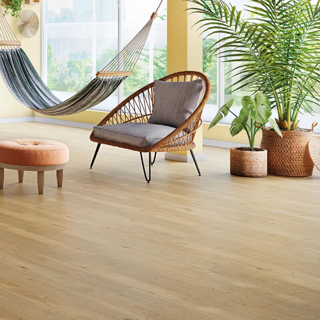 Piso Vinílico Eucafloor Lvt Colado Basic - Sacramento Marrom