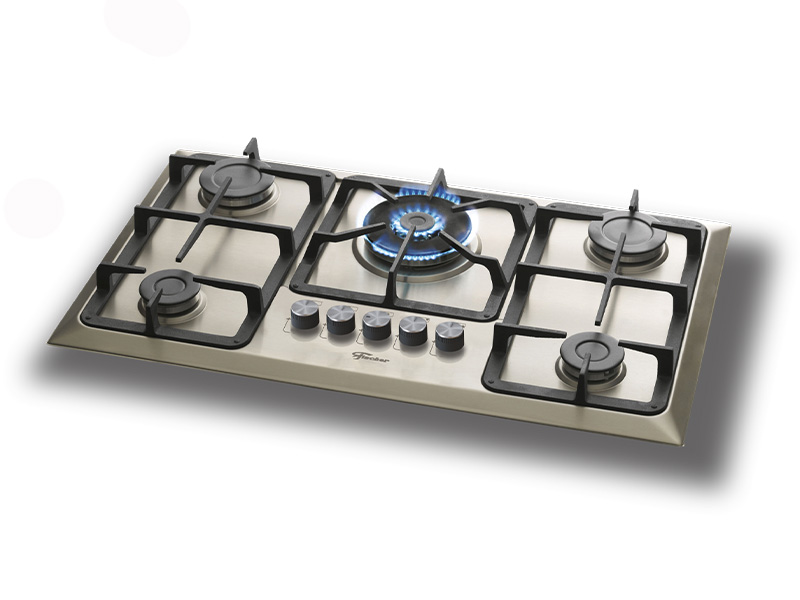 Cooktop 5Q TC Gás Mesa Inox