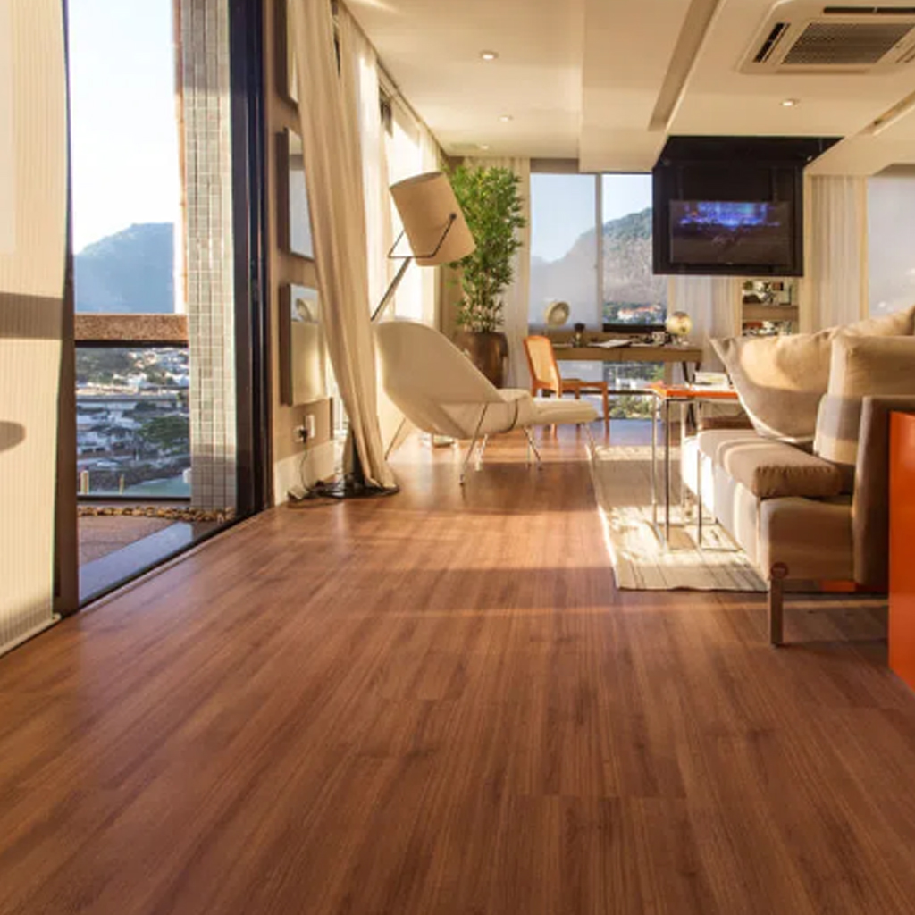 Piso Laminado Eucafloor Clicado New Elegance - Carvalho Chamonix