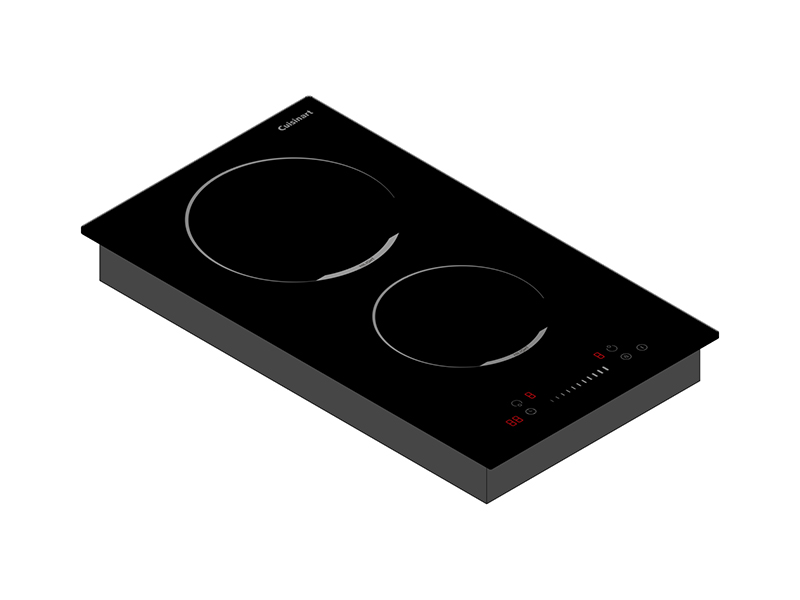 Cuisinart Cooktop Vitroceramico Dominó elétrico